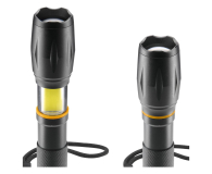 Hama Latarka led 2 w 1, 200lm, 180m, 3 tryby świecenia, zoom - 1533958 - zdjęcie 4